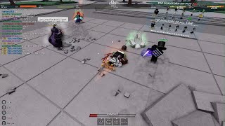 The whole Public server was split into two teams it was chaos at the end