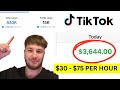 How To Make $30 Per Hour Just By Posting Videos on TikTok (2025 Guide)