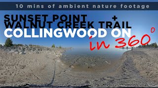 360 Degrees of Nature Ambience in Collingwood Ontario - 10 Minutes