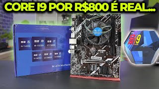 KIT CORE I9 DE R$800 CHEGOU! TESTE EM JOGOS E DE TEMPERATURA, NEM ACREDITEI! I9 11900H ANÁLISE