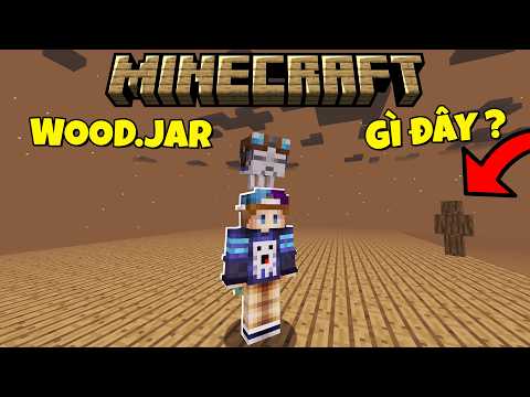 MINECRAFT HORROR WOOD WORLD wood.jar: Please Don't Cut Wood in This World!!