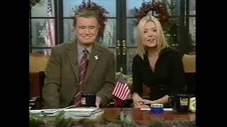 Regis and Kelly Host Chat - December 21, 2001
