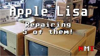 031 - Repairing five Apple Lisa! Part 1