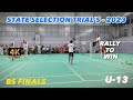 Mohamed sharif vs sathiyan  tn state selection trials  u13  boys singles  finals  tirunelveli