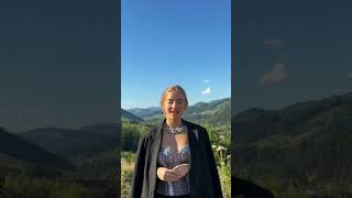 Вітання делегатки Путильської громади до молодіжного конгресу Буковини Ірини Дяченко