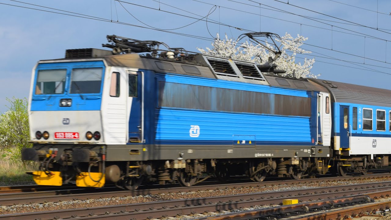 Vlaky Brodek u Přerova - 15.4.2017 / Trains in Brodek u Přerova