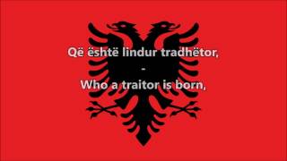 Video thumbnail of "National Anthem of Albania (Albanian/English)"