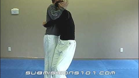 Bear Hug Escape: Under Arms from Front Grab