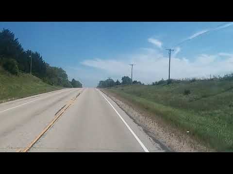 Driving on Hwy H (Kewaskum, WI)