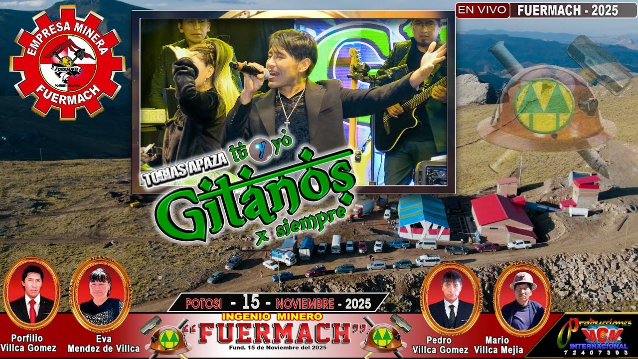 TOBIAS APAZA EN VIVO POTOSI -INAUGURACION DE LA EMPRESA MINERA FUERMACH 2025 [MCM Producciones]