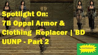 Skyrim (mods) - Hope - Spotlight On: 7B Oppai Armor & Clothing Replacer | BD UUNP - Part 2