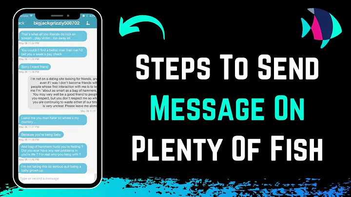 Plenty of Fish - How to Message - Send Message First Without Match ! (PoF Guide)