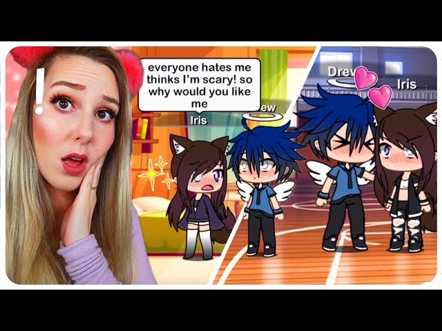 He Fell In Love With The Bad Girl Gacha Studio Roleplay Reaction Youtube