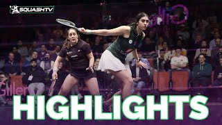 "Out of Nowhere!" | ElSherbini v Murphy | Gillenmarkets London Squash Classic 2024 | RD2 HIGHLIGHTS