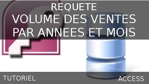 Ms Access - Requête par année et mois (dates)