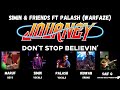 Simin  friends ft palash  dont stop believin journey cover