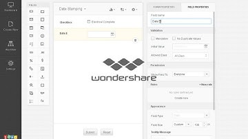 Creating a checkbox to populate a date field with zoho creator