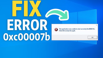 FIX Error 0xc00007b The Application Was Unable to Start Correctly (NEW)
