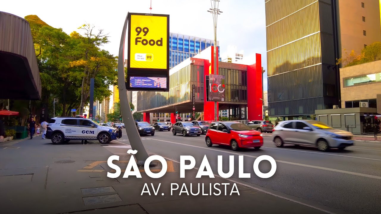 🇧🇷 Passeio pela Paulista como você nunca Imaginou! 4K