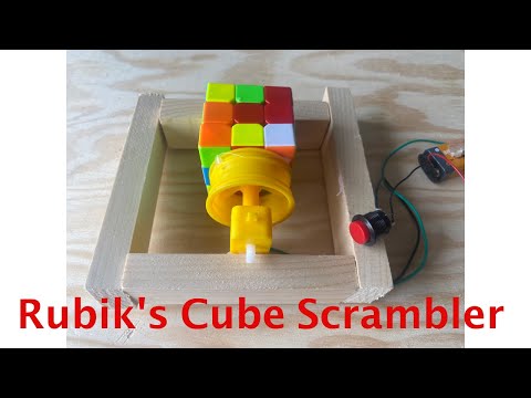 I Built A Cube Scrambler