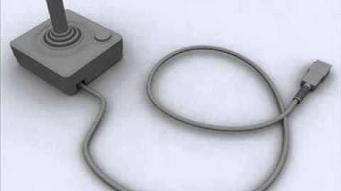 3D Model Atari Joystick Review