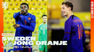 RUBEN VAN BOMMEL excels! ⚽⚽🅰️ & NOAH OHIO scores again! ⚡ | Highlights Sweden - Jong Oranje