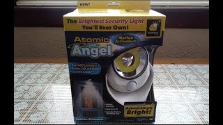 Atomic Angel LED Light Review (As Seen On TV)   COOL !!! Update