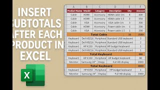 Master Excel Subtotals In Under 5 Minutes Technical Host