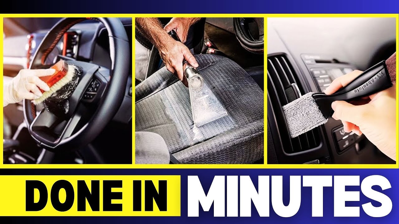 This SIMPLE Trick Makes Your Car Interior Look Brand New! 🔥🚗 - YouTube