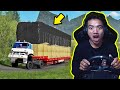 AUTO NGANGKAT!! TRUK FUSO GOPRAK OVERLOAD DI SITINJAU LAUIK - ETS2