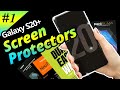 Galaxy S20 Plus Screen Protector Review! Ringke / Spigen / ESR / Megaglass