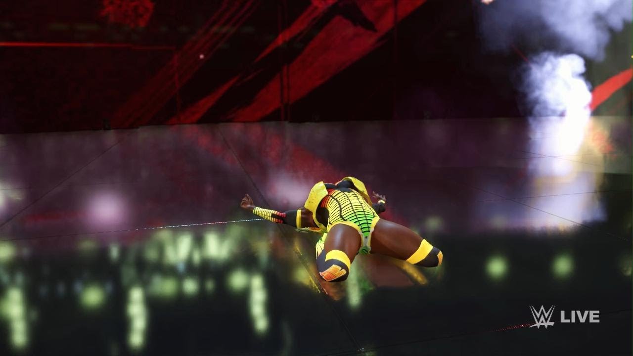 WWE 2K24 - Naomi and Mercedes Mone VS Odyssey rift and Psycho Sally ...