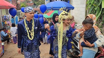 PENGANTIN CANTIK ❤ Suasana unik pernikahan adat sunda di kampung Nanggewer || Pelosok Jabar