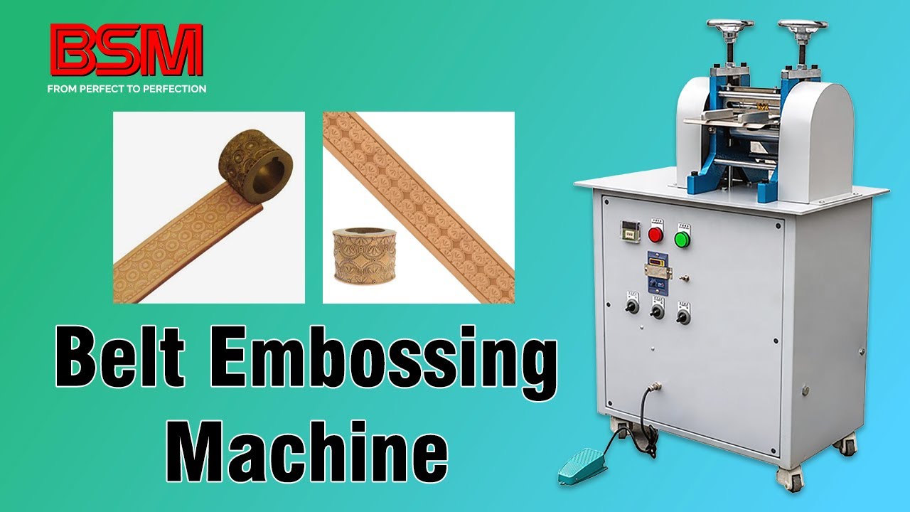 Manual Leather Embossing Machine at Rs 8200/piece, Leather Embossing  Machines in New Delhi