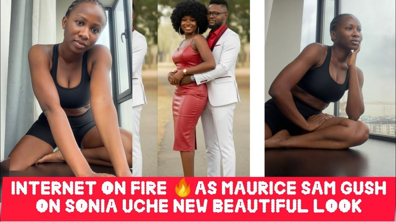INTERNET ON FIRE🔥 AS MAURICE DROPS A LOVELY COMMENT ABOUT SONIA UCHE BEAUTIFUL NEW LOOK🙆‍♂️😲