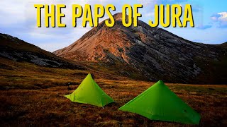 Hiking and Wild Camping the Paps of Jura