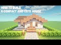 【Minecraft】 How to Build a Compact and cute house