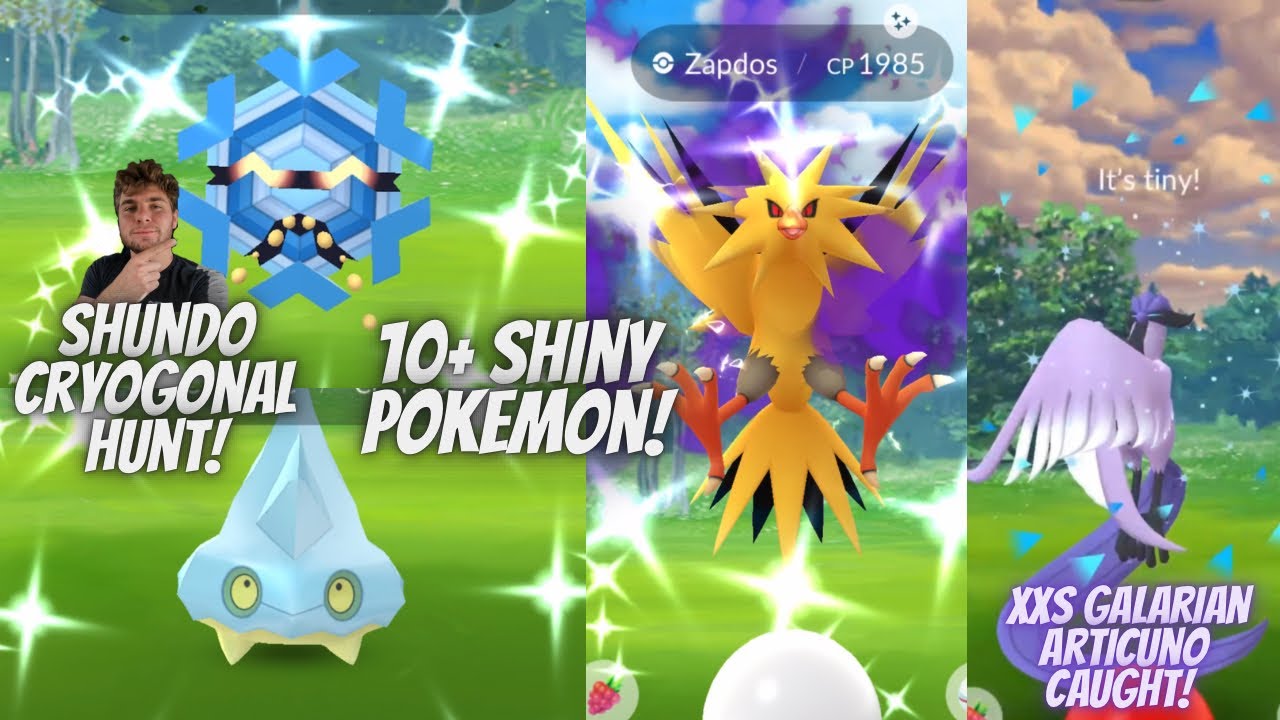 ✨Shiny✨ Galarian Birds Articuno Zapdos Moltres NOW in Pokemon Scarlet &  Violet!!