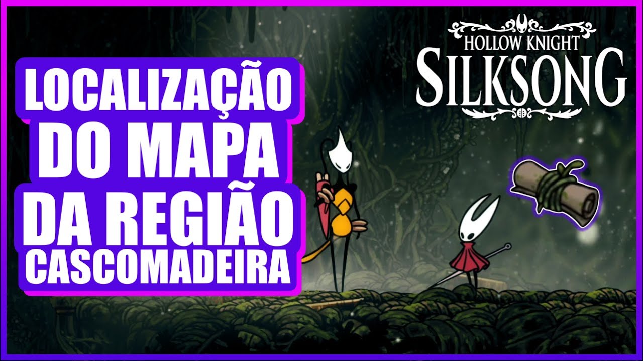 🔎Hollow Knight Silksong – Localização do Mapa: Cascomadeira - YouTube