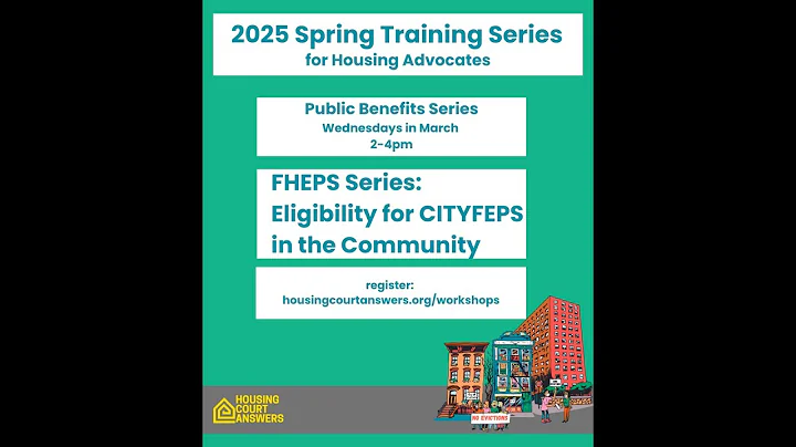 FHEPS series: Eligibility for CityFHEPS in the Community