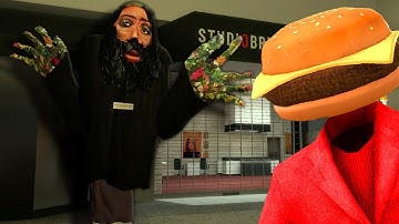 The Rolling Giant CHASED Us in The Valley View Mall in Gmod! (Garry
