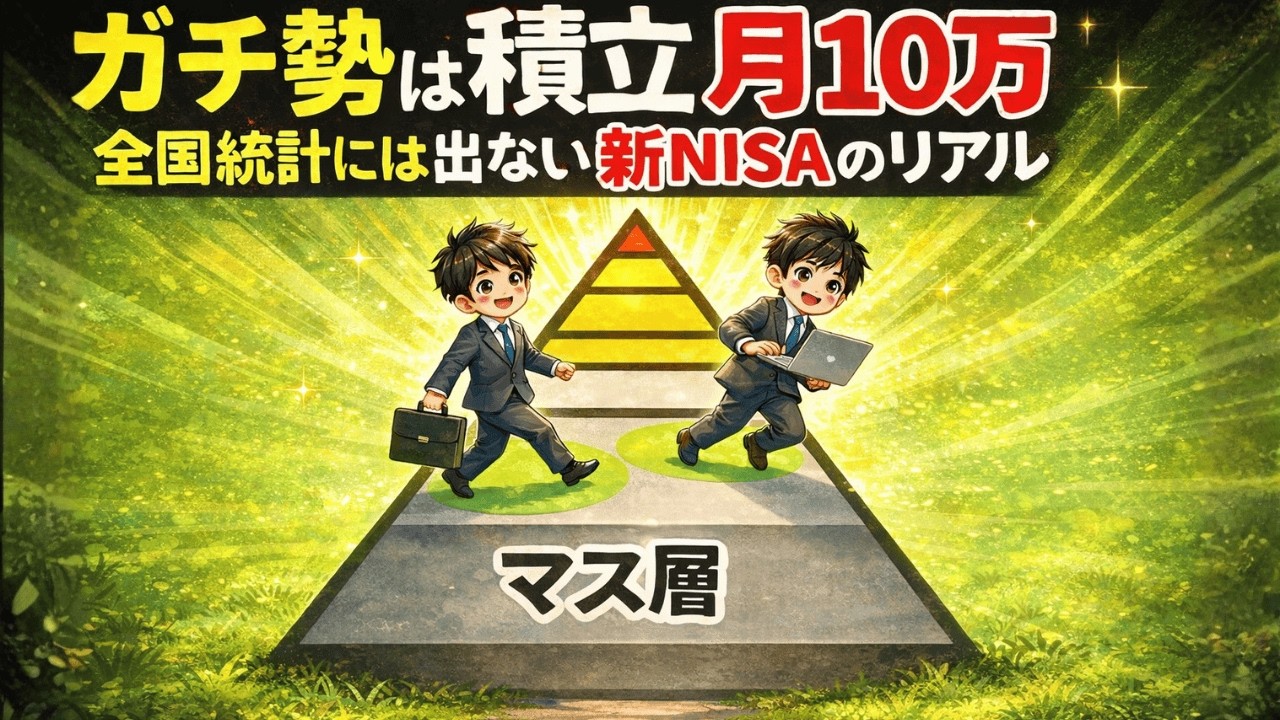 【手遅れになる前に】NISAをやる人とやらない人の残酷な格差…今すぐ動かないと一生「搾取」される側です。|静かに学ぶ日本経済