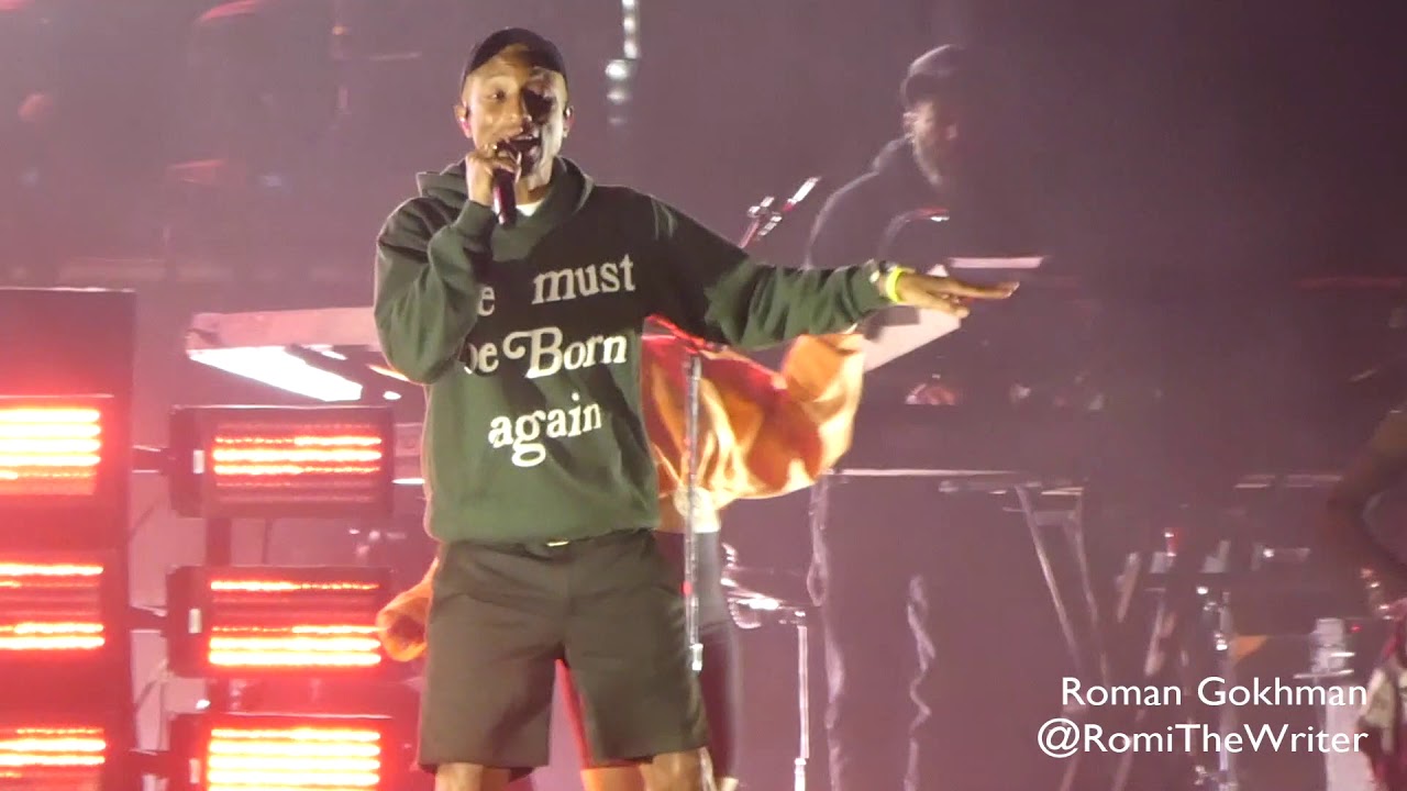Pharrell Williams, "Feels" (Calvin Harris feature) - BottleRock Napa 2019
