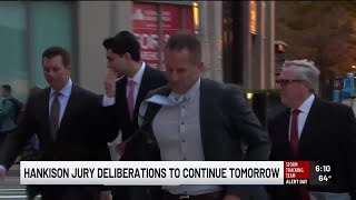 Jury does not reach decision after second day of deliberations in Hankison trial