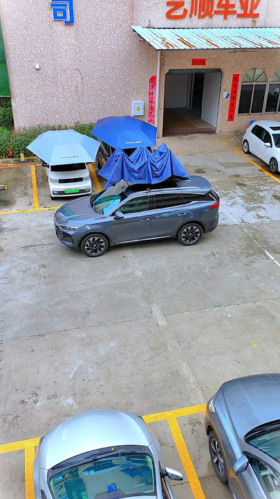 Fully Automatic Car Clothing Cover outdoor Car umbrella