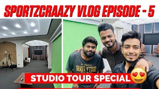 Sportzcraazy Vlogs Ep 5: Exclusive Video of our New Studio Ahead Of Asia Cup 2023