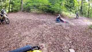 CRF250r crash