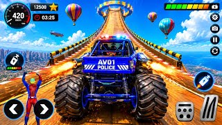 Superhero Car Mega Ramp Driving Tracks - GT Car Stunts Racing - Android GamePlay #1 screenshot 5