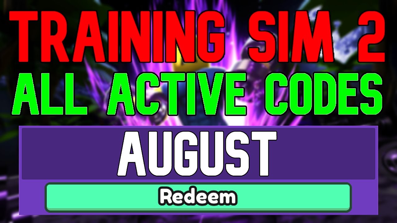 All New August 2022 Codes For Training Simulator 2 ROBLOX WORKING Training Simulator 2 Codes 