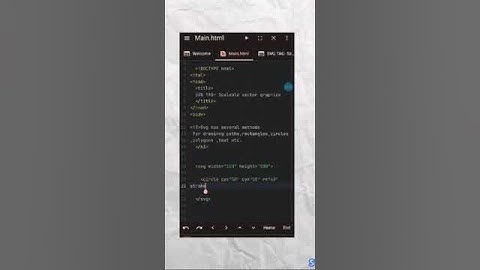 Using "SVG tag(Scalable vector graphics)". #SVG tag  #CSS #HTML #Web design  #Shorts #javascript